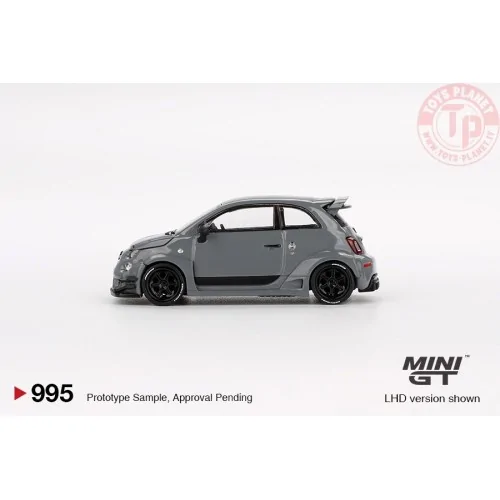FIAT ABARTH 595 LB-WORKS X ABAS WORKS GREY 2024 1:64 MGT00995-L Mini Gt
