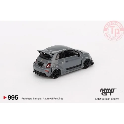 FIAT ABARTH 595 LB-WORKS X ABAS WORKS GREY 2024 1:64 MGT00995-L Mini Gt