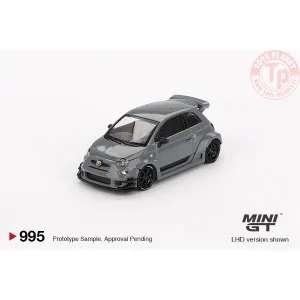 FIAT ABARTH 595 LB-WORKS X ABAS WORKS GREY 2024 1:64 MGT00995-L MINI GT