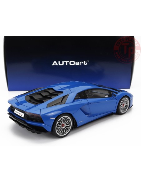1/18 LAMBORGHINI - AVENTADOR S 2017 - BLUE NILA AUTOART 79134 AUTOART 1/18 LAMBORGHINI - AVENTADOR S 2017 - BLUE NILA AUTOART 79134 AUTOART