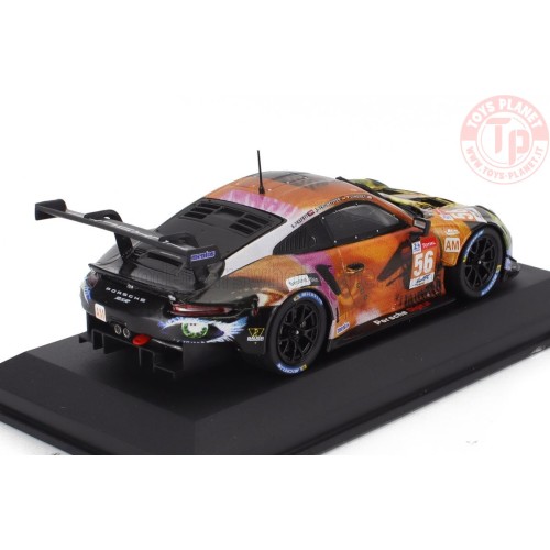 1/43 PORSCHE 911 991 RSR 4.0L TEAM PROJECT N 56 WINNER LMGTE AM CLASS 24h LE MANS 2019 BERGMEISTER - LINDSEY - PERFETTI E67 M...