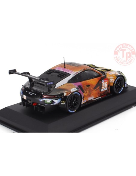 1/43 PORSCHE 911 991 RSR 4.0L TEAM PROJECT N 56 WINNER LMGTE AM CLASS 24h LE MANS 2019 BERGMEISTER - LINDSEY - PERFETTI E67 M...