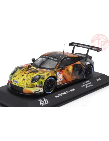 1/43 PORSCHE 911 991 RSR 4.0L TEAM PROJECT N 56 WINNER LMGTE AM CLASS 24h LE MANS 2019 BERGMEISTER - LINDSEY - PERFETTI E67 M...