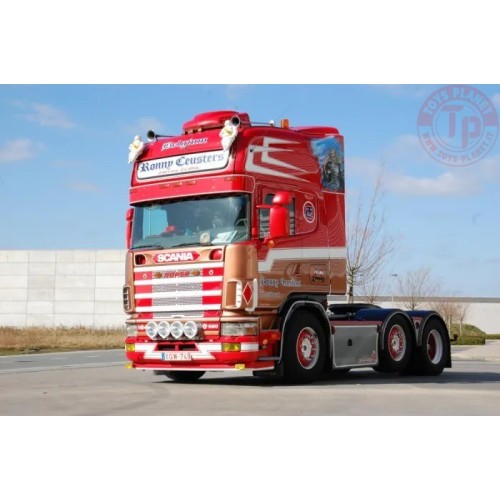 1/50 Scania Topline 4-serie 6x2 met 3-assige Stas kipper Ronny Ceusters TEKNO 88836 TEKNO