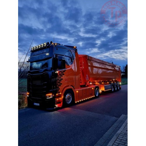 1/50 Scania Next Gen S-Highline met 3-assige Stas kipper Jutte Transport TEKNO 87696 TEKNO