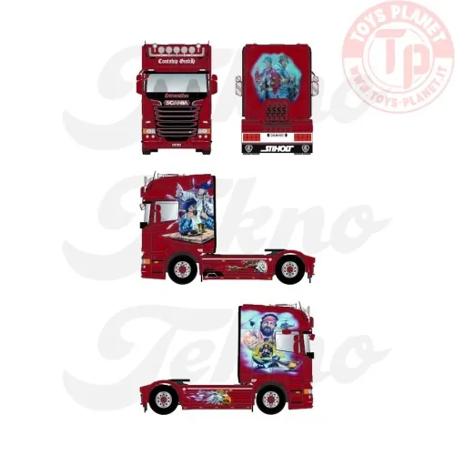 Scania serie R Streamline 4x2 - Contship TEKNO 86037 TEKNO