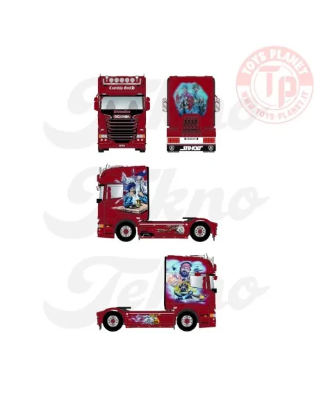 Scania serie R Streamline 4x2 - Contship TEKNO 86037 TEKNO Scania serie R Streamline 4x2 - Contship TEKNO 86037 TEKNO