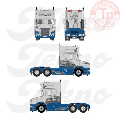 Scania Torpedo Topline 6x2 Proline TEKNO 86014 TEKNO
