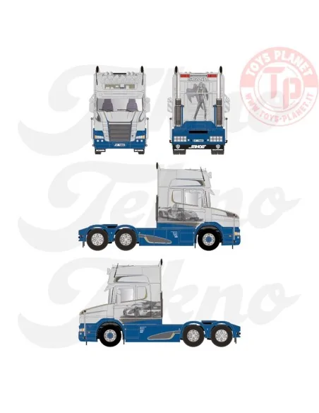 Scania Torpedo Topline 6x2 Proline TEKNO 86014 TEKNO