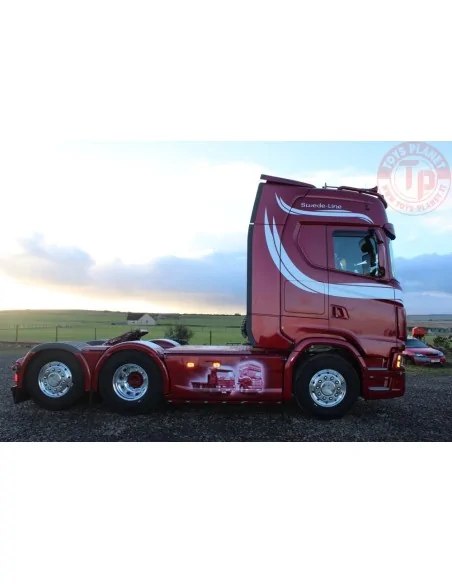 Scania Next Gen Highline wood chip combo F&J Bremner TEKNO 86818 TEKNO Scania Next Gen Highline wood chip combo F&J Bremner TEKNO 86818 TEKNO