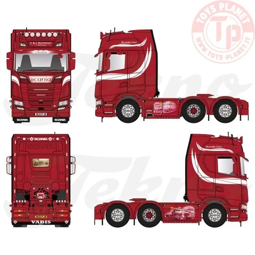 Scania Next Gen Highline wood chip combo F&J Bremner TEKNO 86818 TEKNO