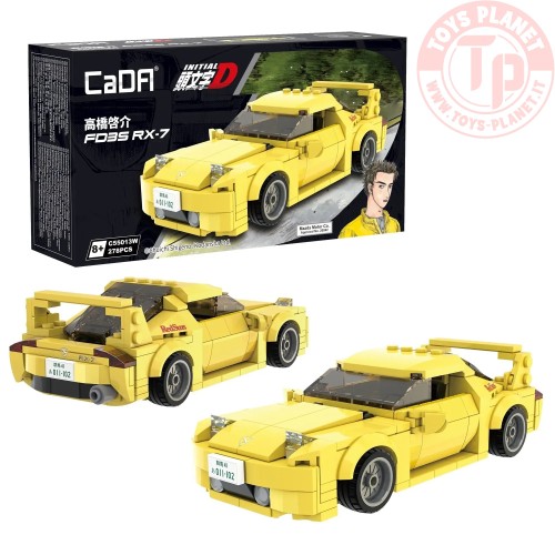 Mazda Gialla FD3S RX-7 278 Pezzi CADA C55013W CADA