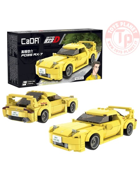 Mazda Gialla FD3S RX-7 278 Pezzi CADA C55013W CADA