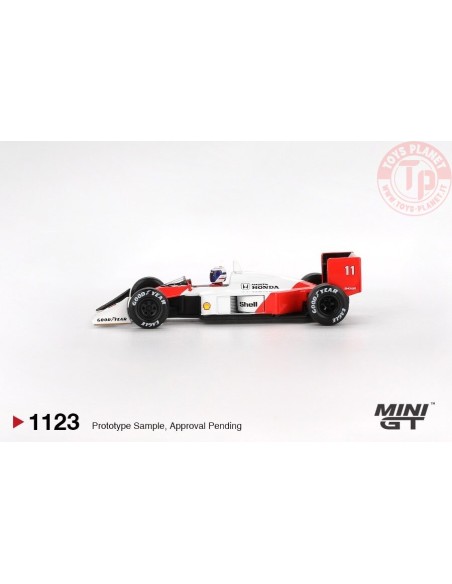 1:64 MCLAREN MP4/4 n11 ALAIN PROST JAPANESE GRAND PRIX 2ND PLACE 1988 MGT01123-L Mini Gt 1:64 MCLAREN MP4/4 n11 ALAIN PROST JAPANESE GRAND PRIX 2ND PLACE 1988 MGT01123-L Mini Gt