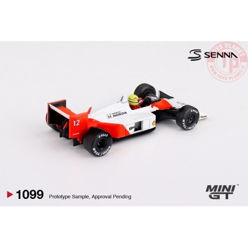 1/64 McLaren MP4/4 N12 Ayrton Senna 1988 Japanese Grand Prix Winner MGT01099-L Mini Gt