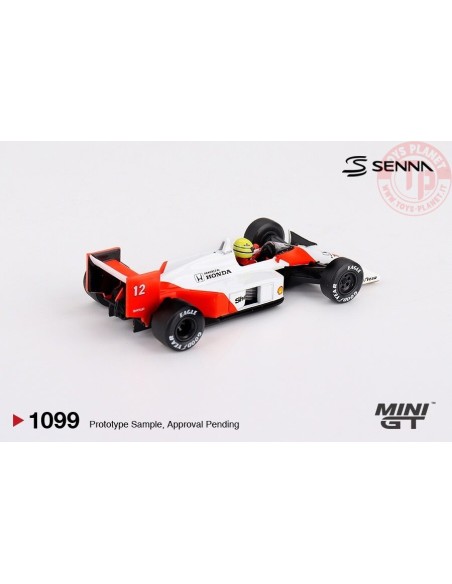 1/64 McLaren MP4/4 N12 Ayrton Senna 1988 Japanese Grand Prix Winner MGT01099-L Mini Gt