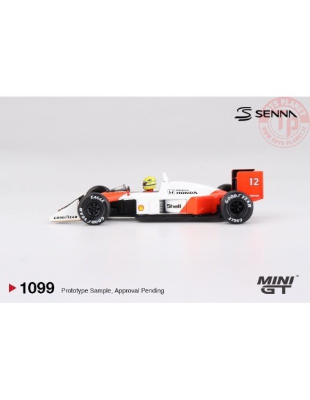 1/64 McLaren MP4/4 N12 Ayrton Senna 1988 Japanese Grand Prix Winner MGT01099-L Mini Gt