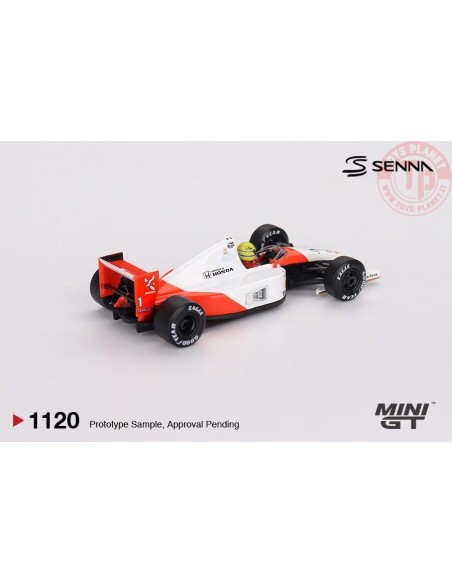 1/64 McLaren MP4/6 n1 Ayrton Senna 1991 Japanese Grand Prix 2nd Place MGT01120-L Mini Gt 1/64 McLaren MP4/6 n1 Ayrton Senna 1991 Japanese Grand Prix 2nd Place MGT01120-L Mini Gt