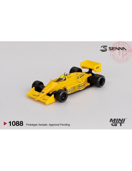 1/64 Lotus 99T N12 Ayrton Senna 1987 Monaco Grand Prix Winner MGT01088-L Mini Gt