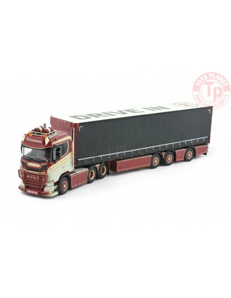 Scania Next Gen serie S con semirimorchio centinato LD Transport TEKNO 86023 TEKNO