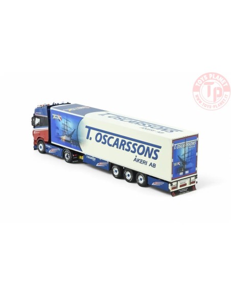 1/50 Scania Next Gen R-Highline 4x2 met 3-assige koeloplegger Oscarssons Akeri TEKNO 86020 TEKNO 1/50 Scania Next Gen R-Highline 4x2 met 3-assige koeloplegger Oscarssons Akeri TEKNO 86020 TEKNO