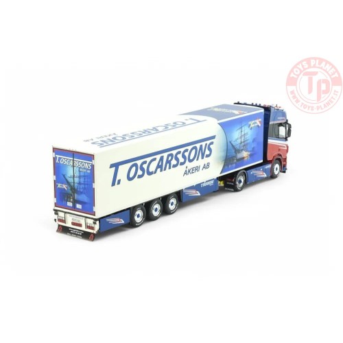 1/50 Scania Next Gen R-Highline 4x2 met 3-assige koeloplegger Oscarssons Akeri TEKNO 86020 TEKNO