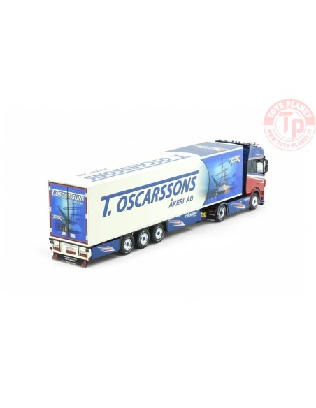 1/50 Scania Next Gen R-Highline 4x2 met 3-assige koeloplegger Oscarssons Akeri TEKNO 86020 TEKNO 1/50 Scania Next Gen R-Highline 4x2 met 3-assige koeloplegger Oscarssons Akeri TEKNO 86020 TEKNO