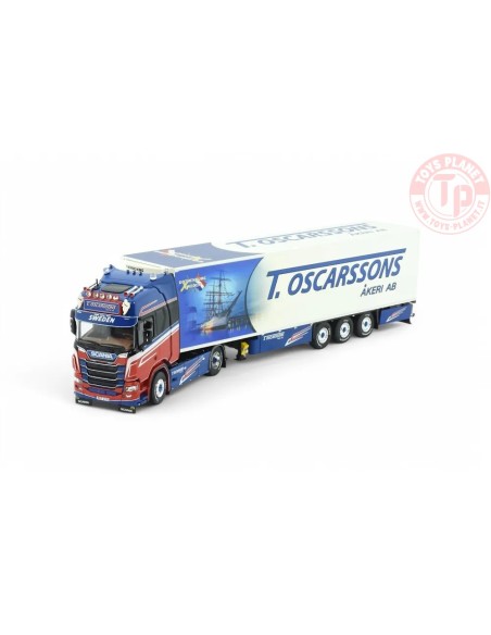 1/50 Scania Next Gen R-Highline 4x2 met 3-assige koeloplegger Oscarssons Akeri TEKNO 86020 TEKNO