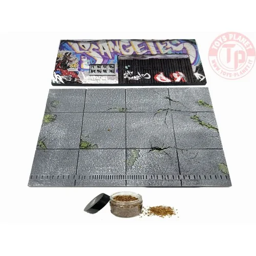 DIORAMA STREET ART LA GRAFFITI 2024 1:64 AD-2424 AMERICAN DIORAMA