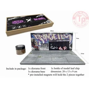 DIORAMA STREET ART LA GRAFFITI 2024 1:64 AD-2424 AMERICAN DIORAMA