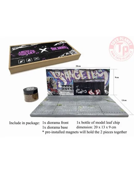 DIORAMA STREET ART LA GRAFFITI 2024 1:64 AD-2424 AMERICAN DIORAMA