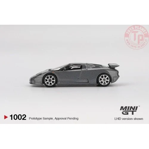 BUGATTI EB110 SUPER SPORT GRIGIO SCURO 1995 1:64 MGT01002-L Mini Gt