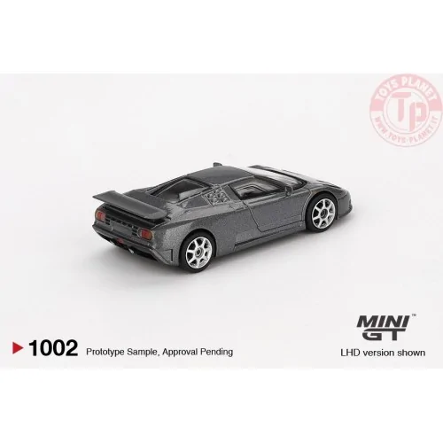 BUGATTI EB110 SUPER SPORT GRIGIO SCURO 1995 1:64 MGT01002-L Mini Gt