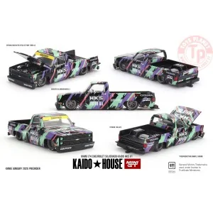 CHEVROLET SILVERADO KAIDO HKS V1 1980 1:64 KHMG174 MINI GT