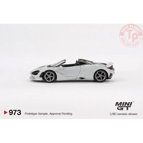 MCLAREN 750S SPIDER CIRRUS GREY 2024 1:64 MGT00973-L MINI GT