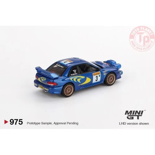SUBARU IMPREZA WRC98 n3 RALLY MONTE-CARLO 1998 1:64 MGT00975-L MINI GT