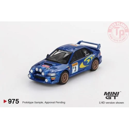 SUBARU IMPREZA WRC98 n3 RALLY MONTE-CARLO 1998 1:64 MGT00975-L MINI GT