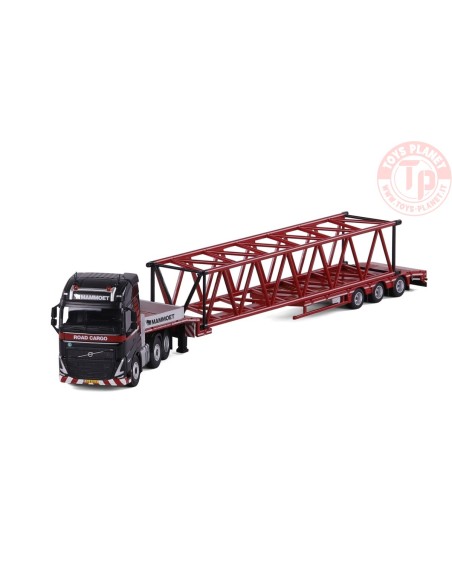 Volvo 6x2 con semirimorchio e carico Mammoet CAVALLINO 20-1220 CAVALLINO