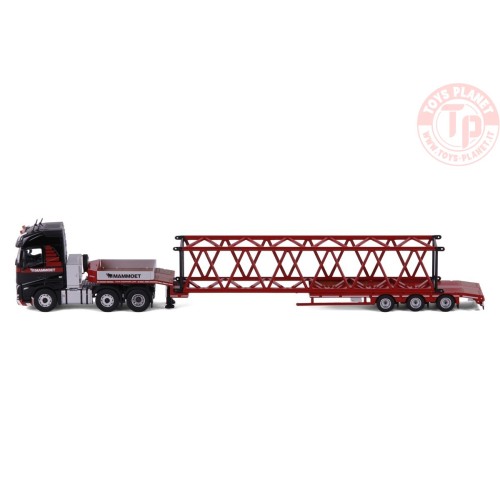 Volvo 6x2 con semirimorchio e carico Mammoet CAVALLINO 20-1220 CAVALLINO