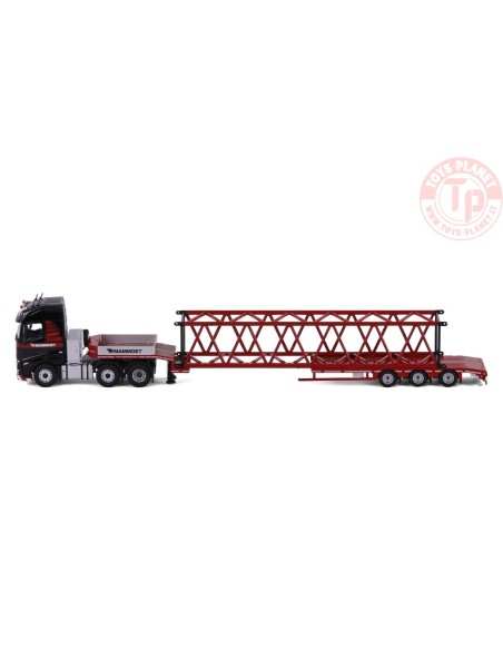 Volvo 6x2 con semirimorchio e carico Mammoet CAVALLINO 20-1220 CAVALLINO