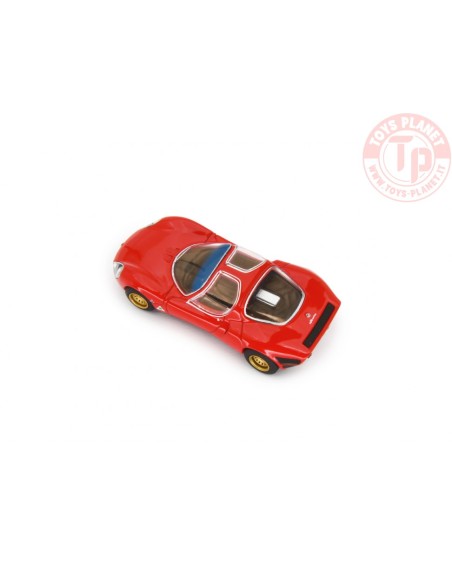 1/64 Alfa Romeo 33 Coupè Stradale 1967 Prototipo Rosso LAUDORACING MLCP0001 LAUDORACING