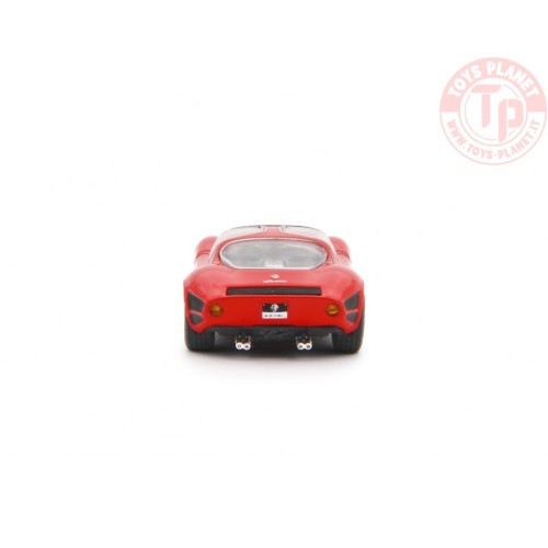 1/64 Alfa Romeo 33 Coupè Stradale 1967 Prototipo Rosso LAUDORACING MLCP0001 LAUDORACING