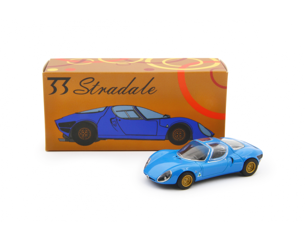 LAUDORACING MLCP0002 1/64 Alfa Romeo 33 Coupè Stradale 1967 Prototi