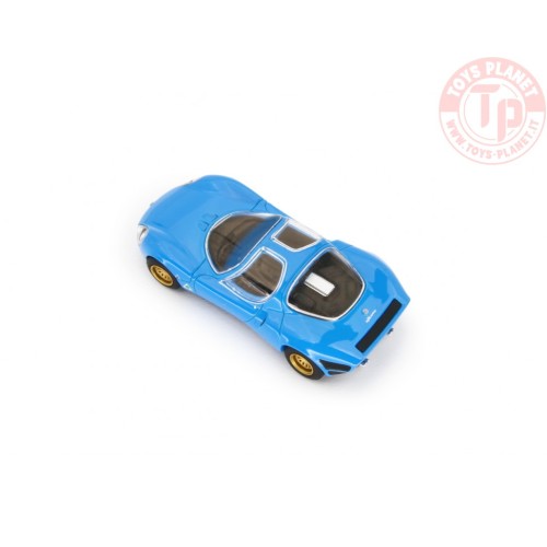 1/64 Alfa Romeo 33 Coupè Stradale 1967 Prototipo Blu LAUDORACING MLCP0002 LAUDORACING