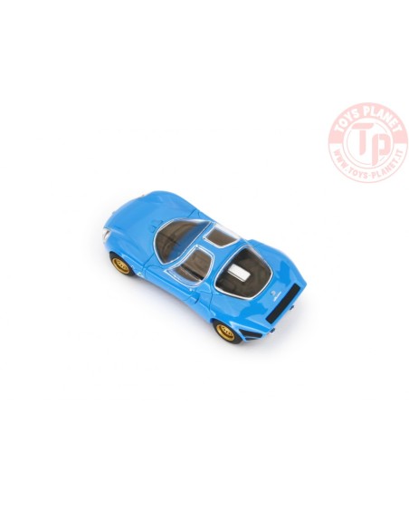 1/64 Alfa Romeo 33 Coupè Stradale 1967 Prototipo Blu LAUDORACING MLCP0002 LAUDORACING