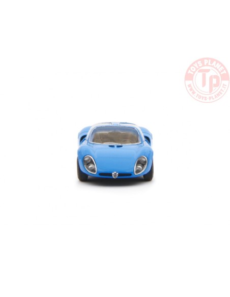 1/64 Alfa Romeo 33 Coupè Stradale 1967 Prototipo Blu LAUDORACING MLCP0002 LAUDORACING