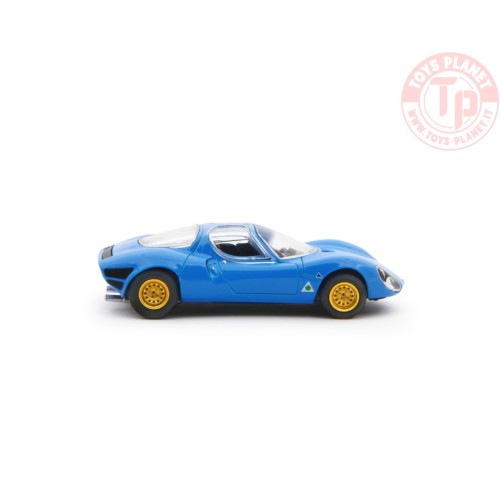 1/64 Alfa Romeo 33 Coupè Stradale 1967 Prototipo Blu LAUDORACING MLCP0002 LAUDORACING