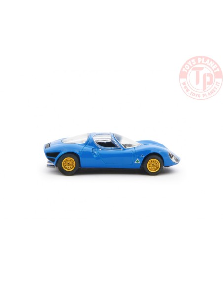 1/64 Alfa Romeo 33 Coupè Stradale 1967 Prototipo Blu LAUDORACING MLCP0002 LAUDORACING