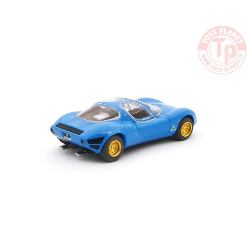 1/64 Alfa Romeo 33 Coupè Stradale 1967 Prototipo Blu LAUDORACING MLCP0002 LAUDORACING