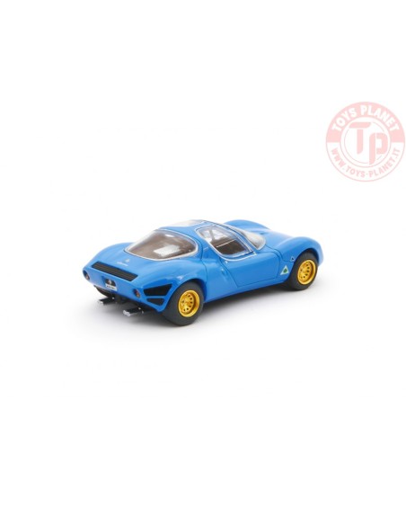 1/64 Alfa Romeo 33 Coupè Stradale 1967 Prototipo Blu LAUDORACING MLCP0002 LAUDORACING